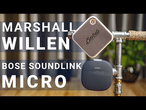  Bose Soundlink Micro vs Marshall Willen. Loa cho người đạp xe. 
