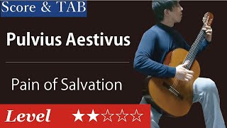 Pulvius Aestivus [Pain of Salvation] Guitar Cover【Score &amp; TAB】