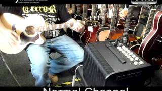 Video thumbnail for Vox AGA70 - acoustic guitar amplifier by MCMusicTelevision