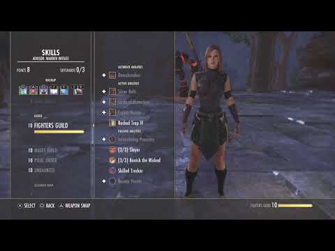 The Elder Scrolls Online - High Isle - Magicka Warden (Z'en) Dual Ice Staves 90K PS5 NA