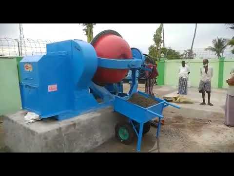 Concrete Mixer With Hopper