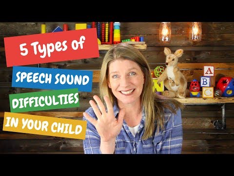 5 Types of Speech Sound Difficulties in Your Child