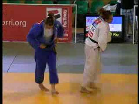 Judo Tre Torri 2009 Kinnane GBR - TUN Miled -78Kg female