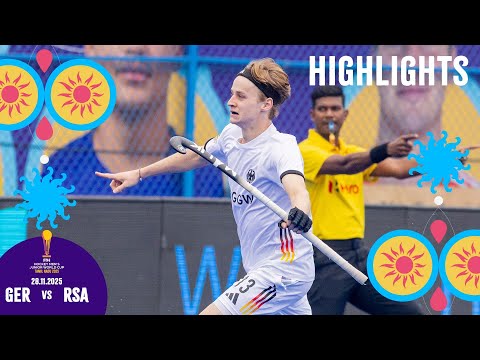FIH Hockey Men's Junior World Cup 2025 Tamil Nadu: Game 1 - Highlights: Germany vs South Africa