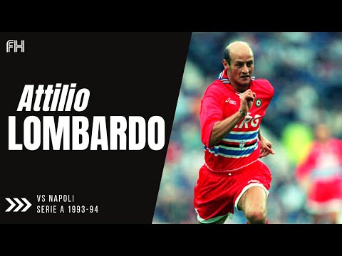 Attilio Lombardo ● Skills ● Napoli 1:2 Sampdoria ● Serie A 1993-94