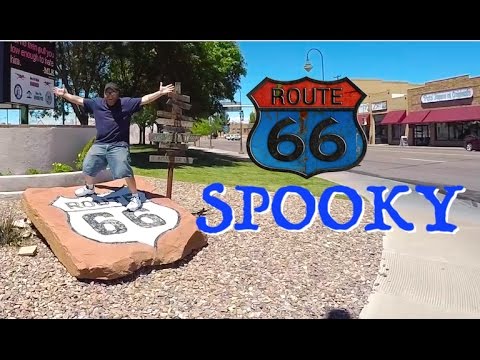 Jack Rabbit, Dinos, & Haunted Jail In Holbrook, AZ