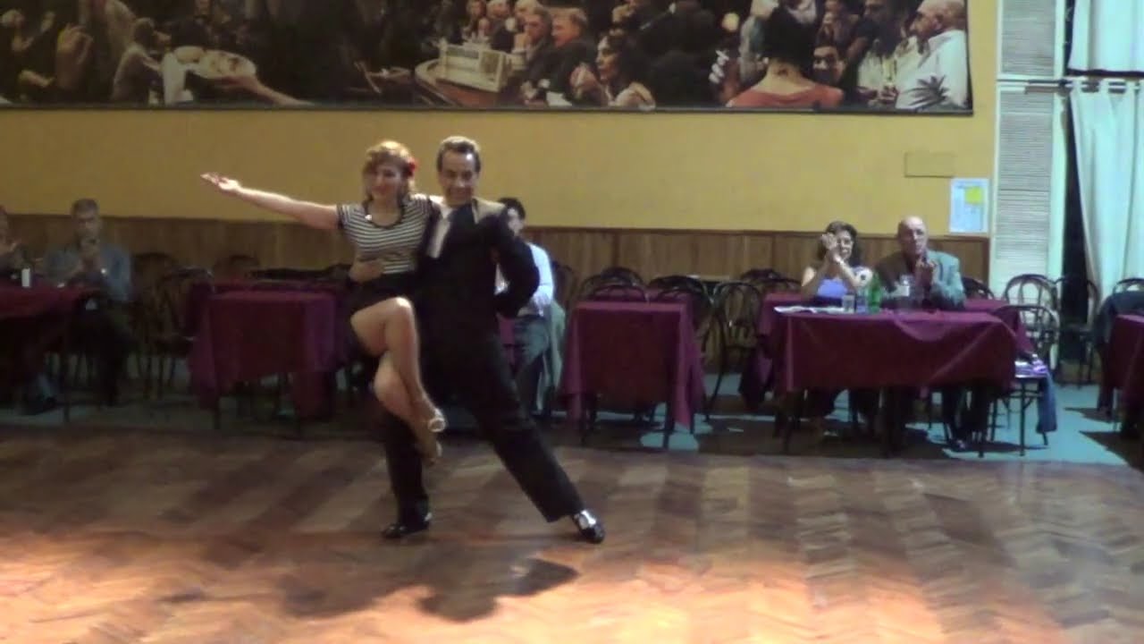 Quique Camargo y Mirta Milone (Milonga) "Se Dice De Mi" "Salón Caning" (Jueves 23-05-13) 2/3