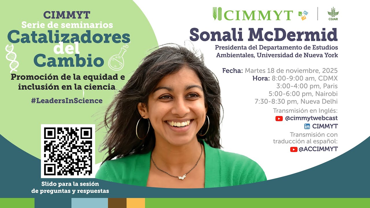 Catalizadores del Cambio:  Promoviendo la Equidad y la Inclusión en la Ciencia Sonali McDermind