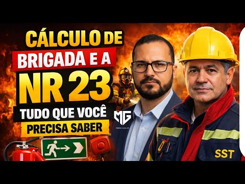 Calculo de Brigada e a NR 23 - Tudo o que você PRECISA saber