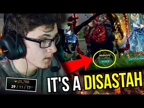 WHEN MIRACLE PICK PUDGE - Pudge Arcana Power Amazing Hook 7.12 | Dota 2