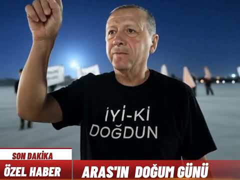 İyi ki doğdun ARAS - TÜRKİYE ARAS'IN DOĞUM GÜNÜNÜ KUTLUYOR