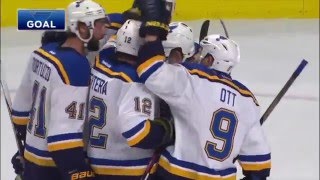 2016 St. Louis Blues First Round Stanley Cup Playoff Highlights (All Goals)