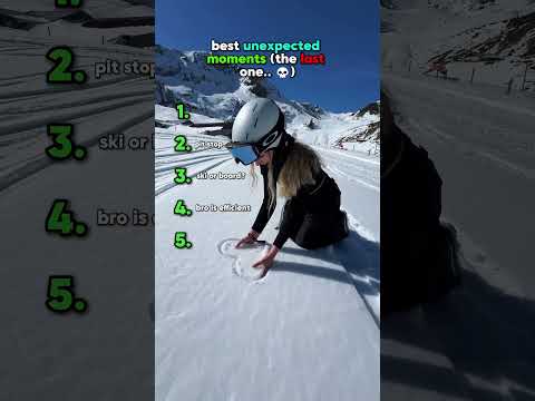 POV taking your girlfriend skiing 🤣😳