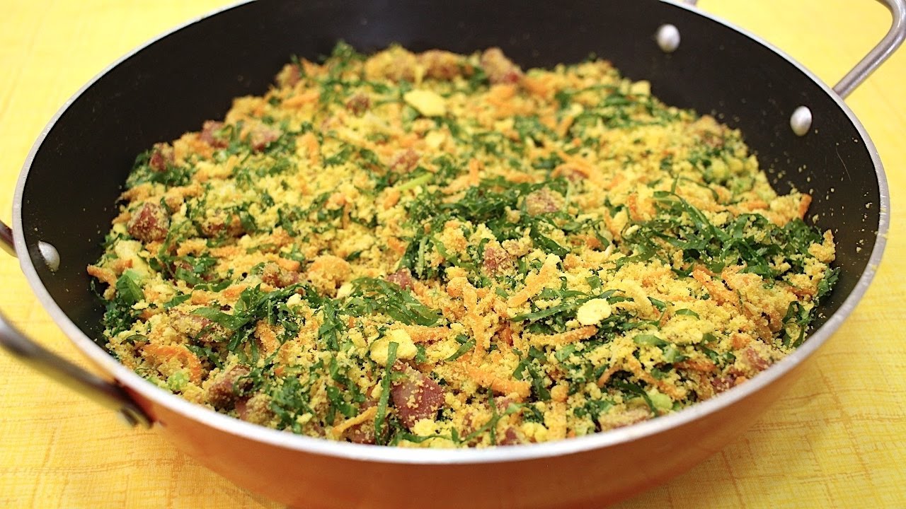 ESTA FAROFA É UMA REFEIÇÃO COMPLETA - SUPER FÁCIL - RÁPIDA - DELICIOSA - IMPERDÍVEL -Isamara Amâncio