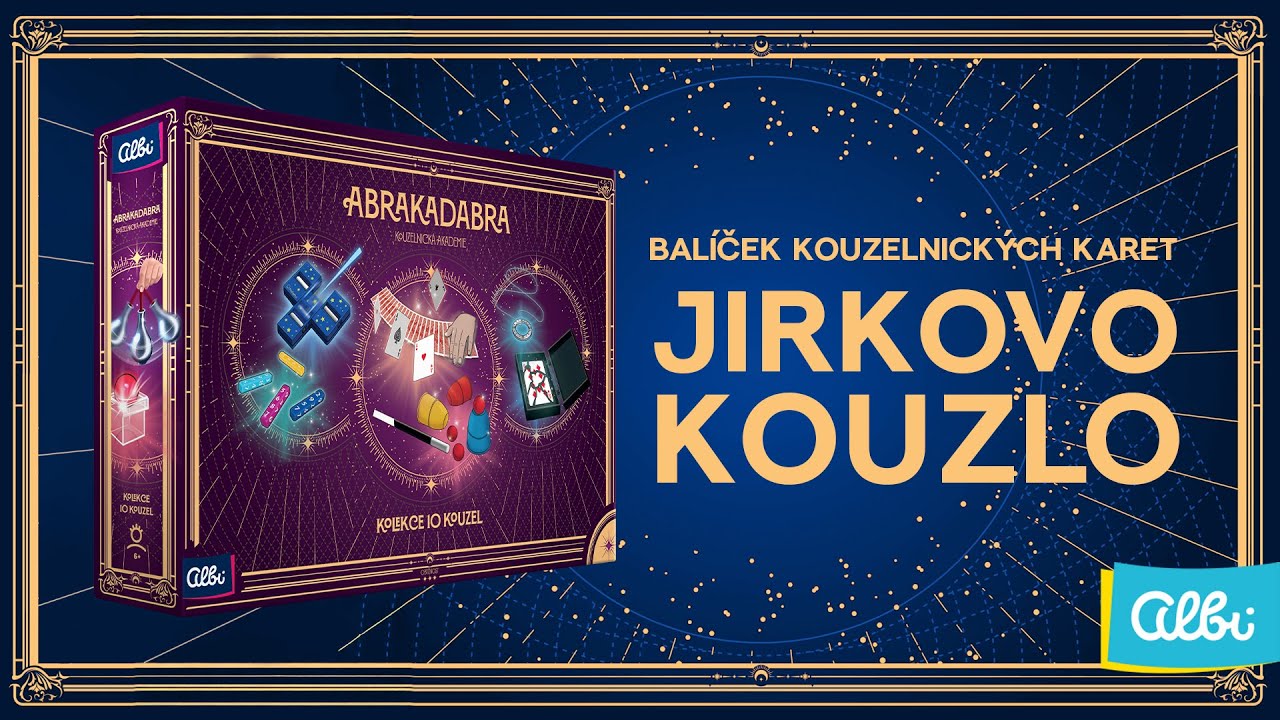 Kouzelnická akademie - Balíček kouzelnických karet (Jirkovo kouzlo) - videonávod