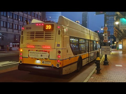 Riding the full MBTA route 39 to Haymarket Station