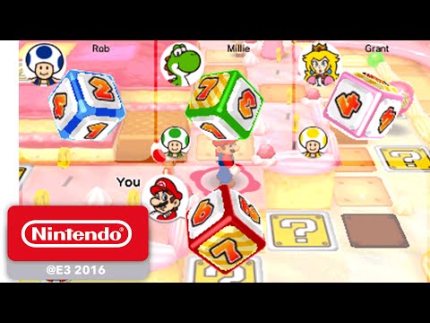 Mario Party Star Rush - Debut Gameplay - Nintendo E3 2016