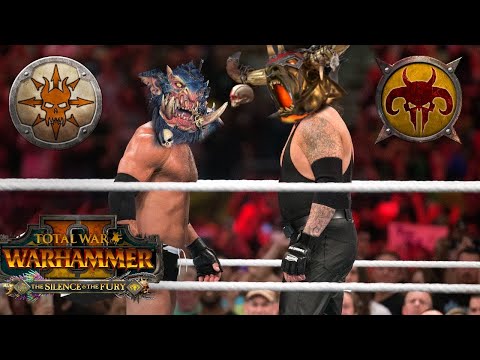 Taurox The Brass Bull vs Throgg The Troll King - Norsca vs Beastmen | Total War Warhammer 2