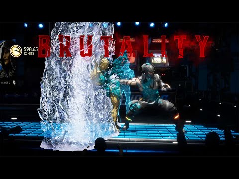 Sub-Zero SICK Brutality Combo (Mod)