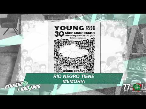 Marcha del Silencio en Young y muestra “Río Negro tiene memoria”