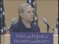 Secretary Hillary Clintons Historic Speech on LGBT.