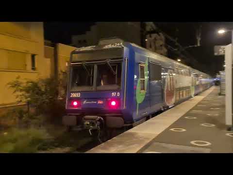 [RER C] [RER D] Croisement de Z 20500 Transilien/IDFM/Z 20900 IDFM/Z 5600 Carmillon gare de Juvisy