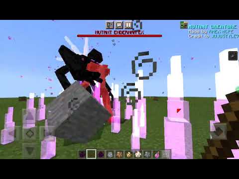 Mutant Enderman ex vs mutant creatures