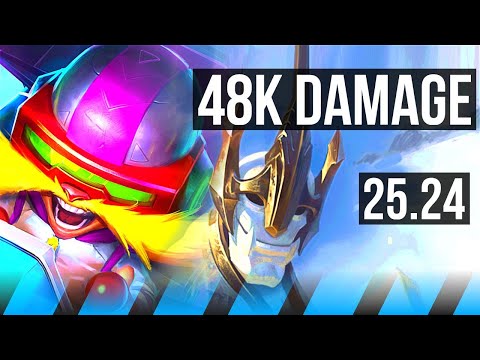 CORKI vs GALIO (MID) | Good KDA: 16/2/8, 48K damage | KR Master | 25.24