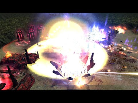 Unification Mod - Imperial Fists & Imperial Guard vs Chaos Space Marines - Dawn Of War Soulstorm