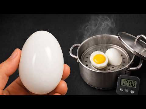 Don't boil eggs directly in water. This is how five-star hotel kitchens do it.