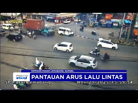 NTMC POLRI - PANTAUAN ARUS LALU LINTAS SORE 21/11/2025