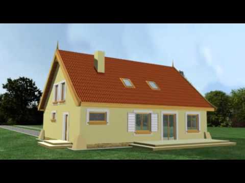 Tymek - projekt domu pracowni Horyzont