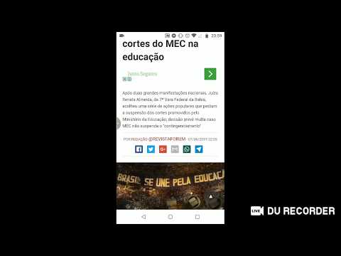 Revista Fórum: Justiça acolhe ações populares e barra cortes do MEC na educação [fake news]
