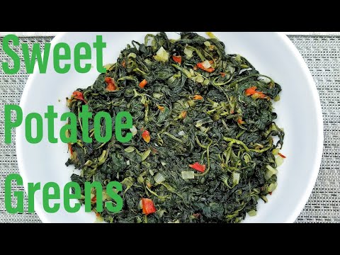 Zambian Recipe| Sweet Potatoe Leaves| Kalembula