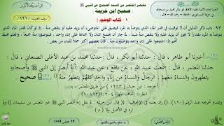 121 - شرح صحيح ابن خزيمة : كتاب الوضوء - الحديث 121 || ماهر ياسين الفحل image