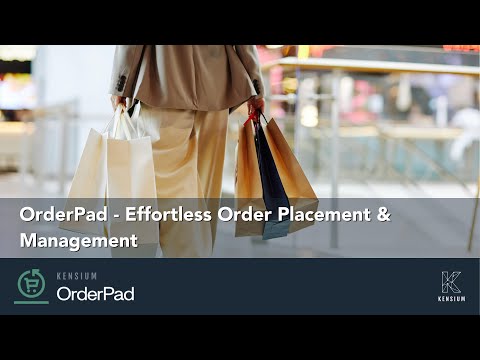Orderpad Effortless Order Placement Management