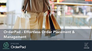 OrderPad – Effortless Order Placement & Management