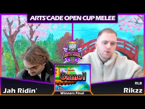 Arts'cade Open Cup #1 - Jah Ridin' (Luigi) vs. RLB | Rikzz (Fox) - Melee Winners Final
