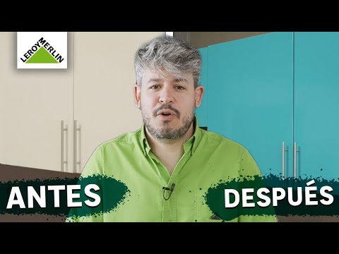 Cómo forrar con vinilo los muebles de cocina | LEROY MERLIN