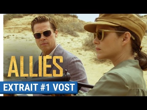 ALLIÉS - Extrait #1 : Entraînement au tir avec Brad Pitt & Marion Cotillard (VOST)