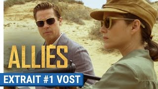 ALLIÉS - Extrait #1 : Entraînement au tir avec Brad Pitt & Marion Cotillard (VOST)