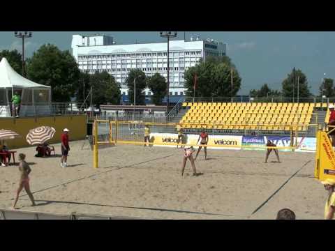15 Beach Volleyball Satellite 2015 Belarus Abalakina-Dabizha and Makroguzova-Makroguzova