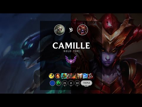 Camille Top vs Shyvana - EUW Master Patch 12.14