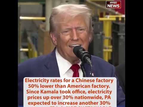 TRUMP: terminate Kamala’s “Power Plant Rule'; 350K unemployment last month, Real incomes down $2K/yr