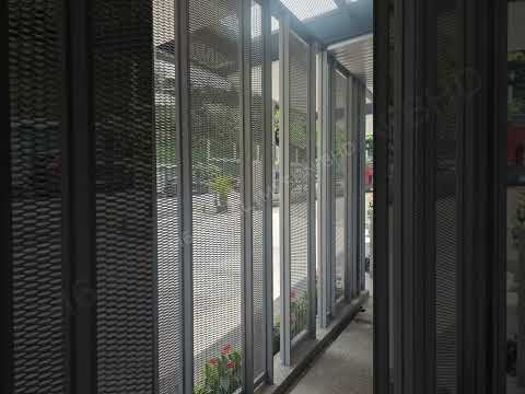 M6 Aluminium Expanded Metal Screen Facade Cladding & M6 Aluminium Expanded Metal Screen Ceiling