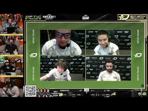 METHODZ SCUMP FORMAL & BOZE REACT TO OPTIC VS LA THIEVES