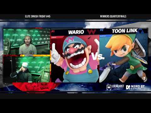 Elite Smash Friday #46 - Mr. Ping (Wario, Lucas) Vs. Fabian (Toon Link) - Winners Quarterfinals