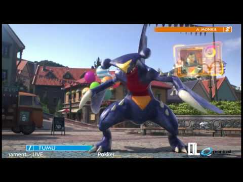 Paper the Dragon vs SorryTag - Pokken at Portal 6/14/16