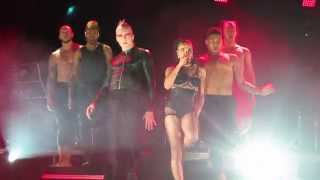 FKA Twigs . Runway walk . Glass &amp; Patron