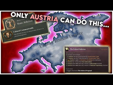 How to Unite Europe with Czech Atheism | Victoria 3 Austria GIGACHAD Guide